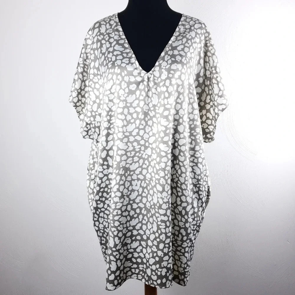 By together Anthropologie Animal Print dress with pockets S
